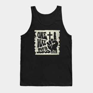 One Way Jesus Tank Top